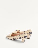 BOWOW DÉCOLLETÉ IN PAPIER FLORAL FABRIC 45MM - Image 6